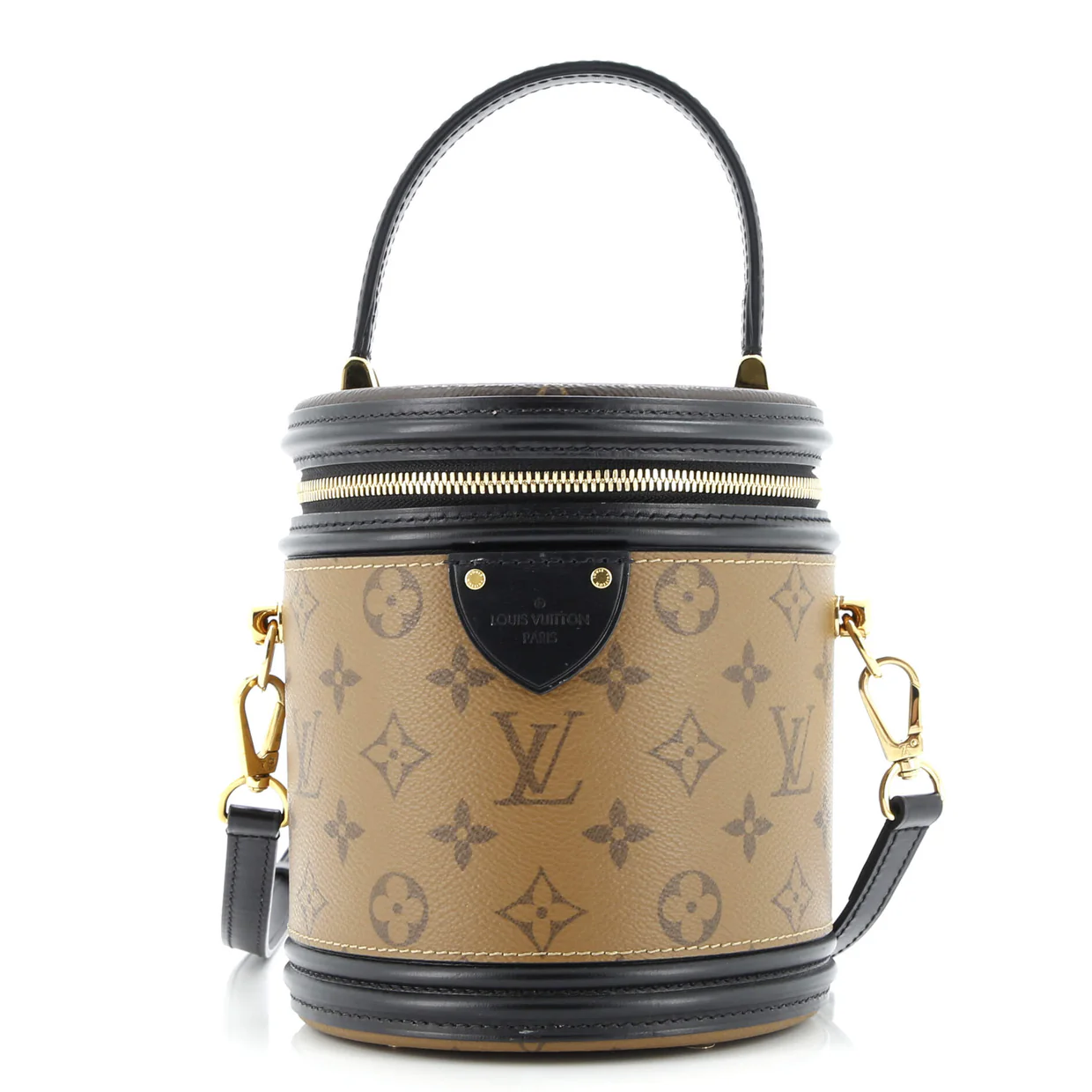 Cannes Handbag Reverse Monogram Canvas - Deep Luxury