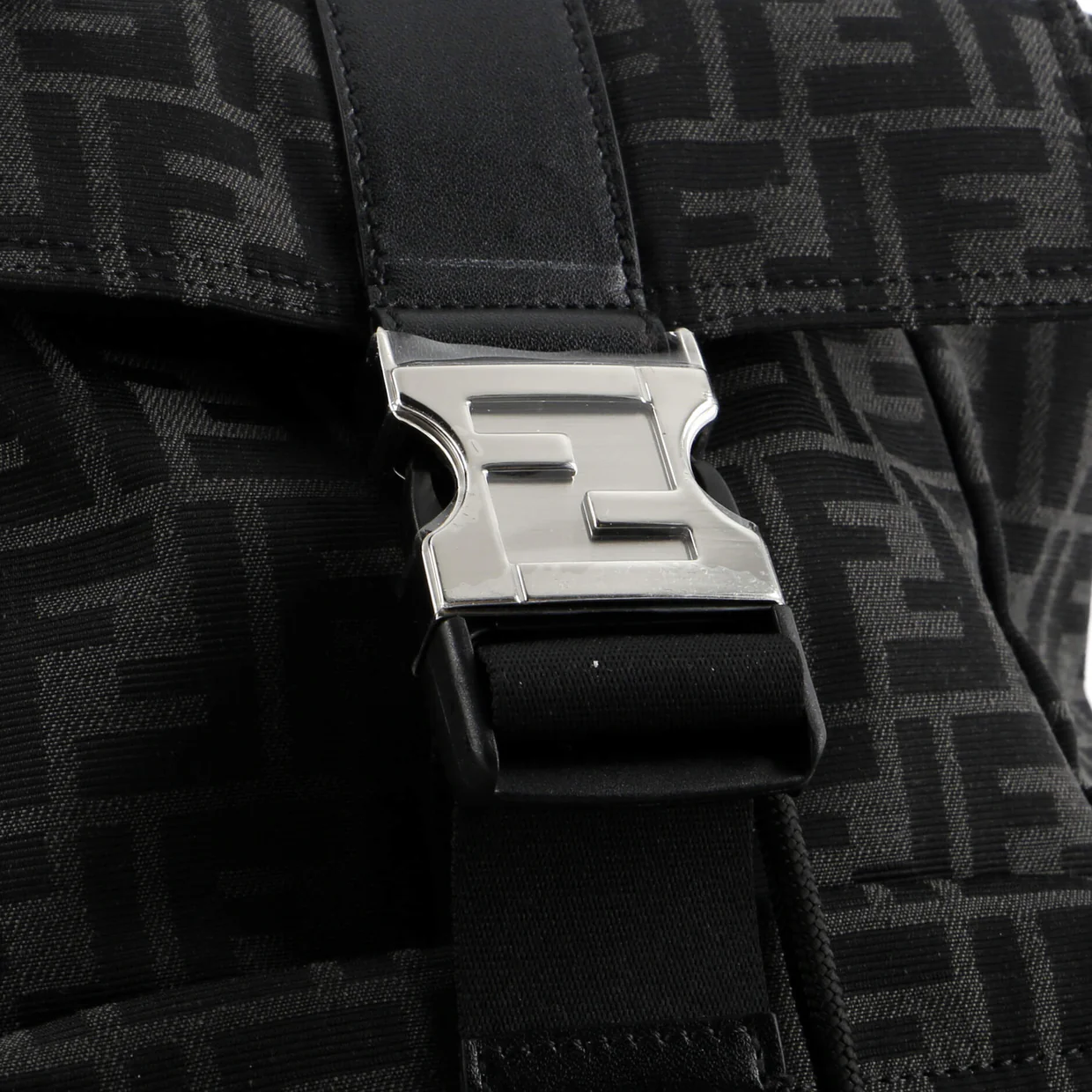 Fendiness Backpack Zucca Canvas Small - Deep Luxury