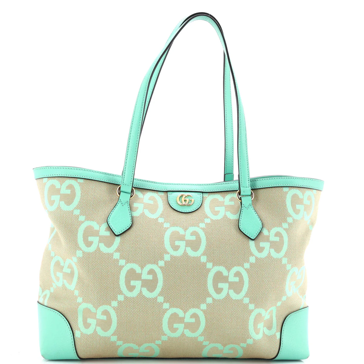 Ophidia Shopping Tote Jumbo GG Canvas Medium - Deep Luxury