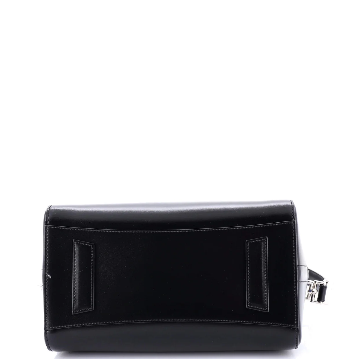 Antigona Bag Glazed Leather Small - Deep Luxury