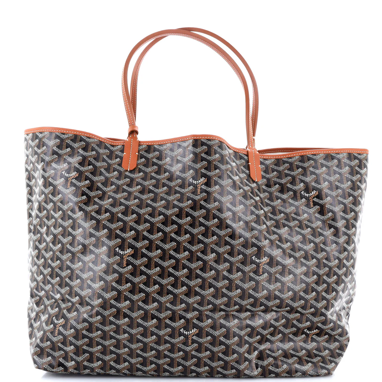 Saint Louis Tote Printed Coated Canvas GM - Deep Luxury
