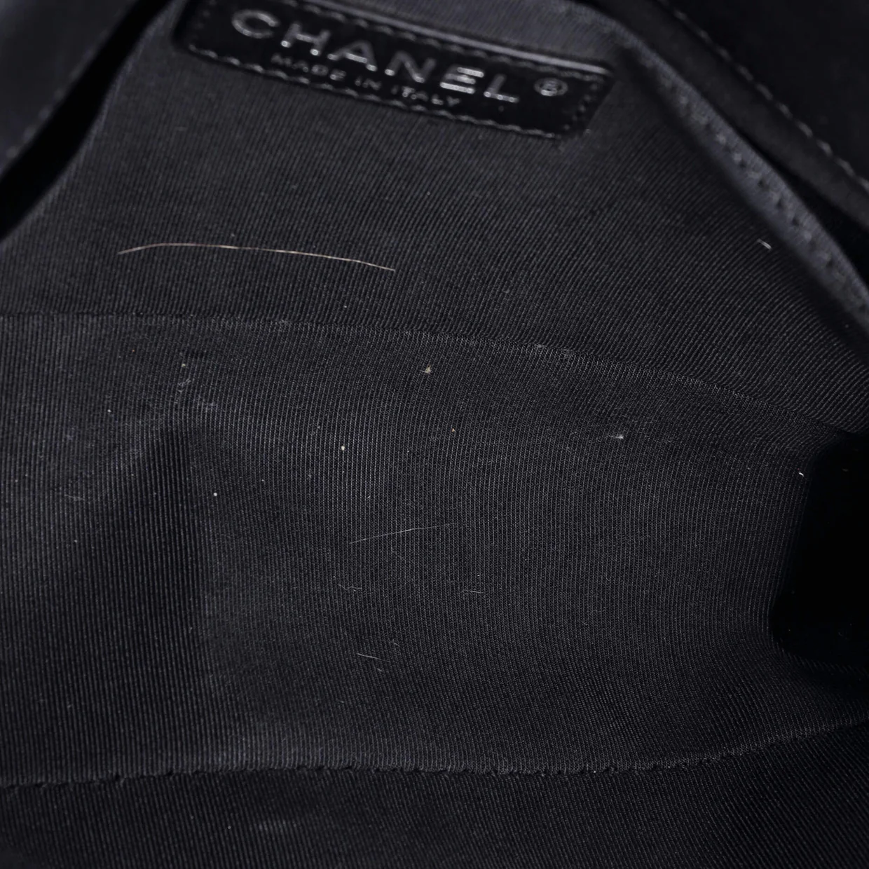 Boy Flap Bag Chevron Patent Old Medium - Deep Luxury