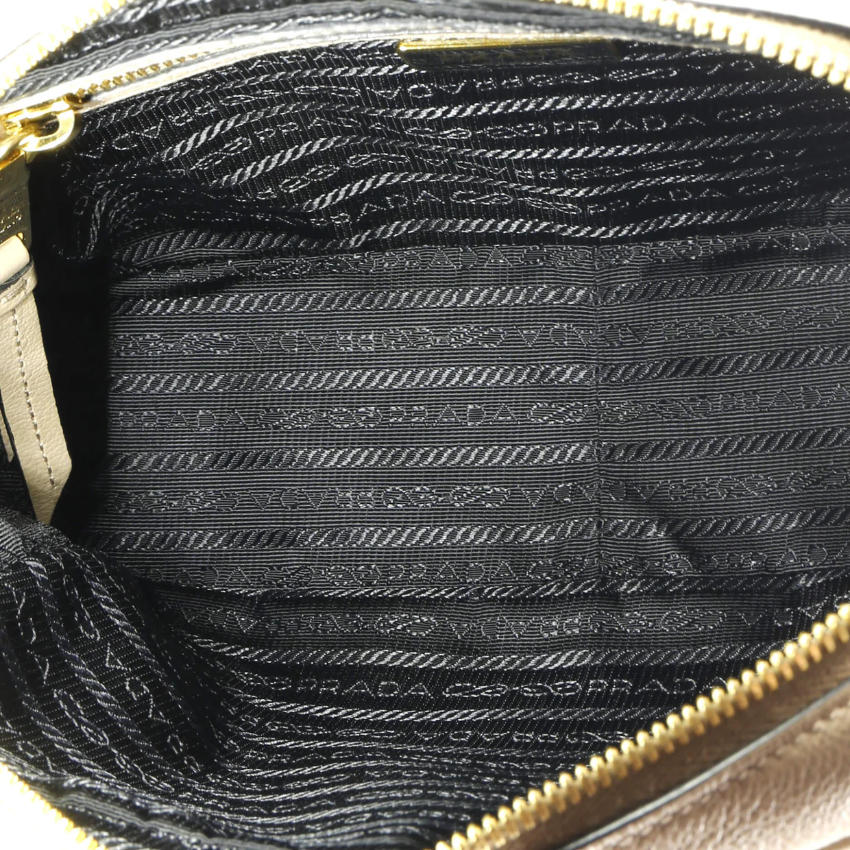 Logo Camera Bag Embossed Leather Small - Deep Luxury