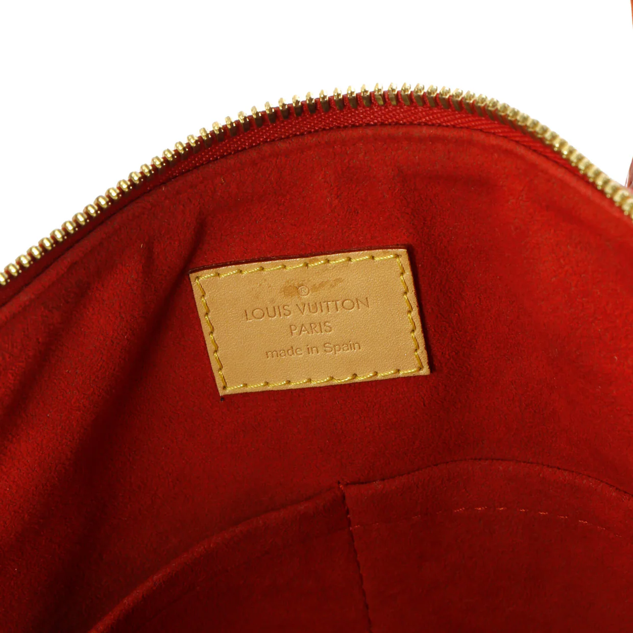 Pallas Tote Monogram Canvas with Leather - Deep Luxury