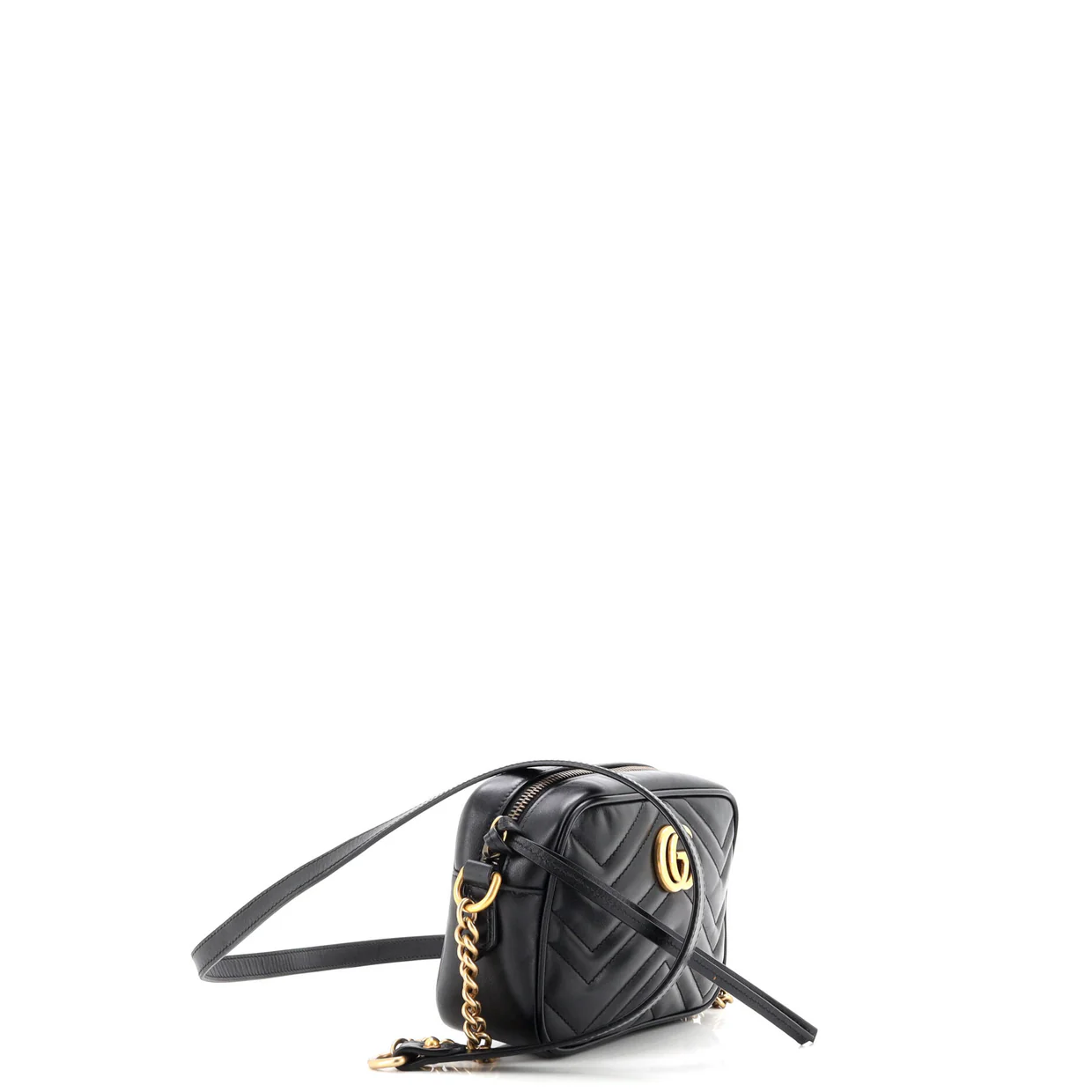 GG Marmont Shoulder Bag Matelasse Leather Mini - Deep Luxury