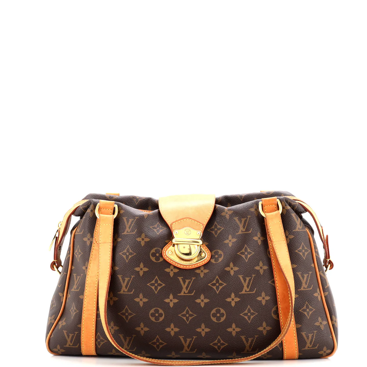 Stresa Handbag Monogram Canvas PM - Deep Luxury