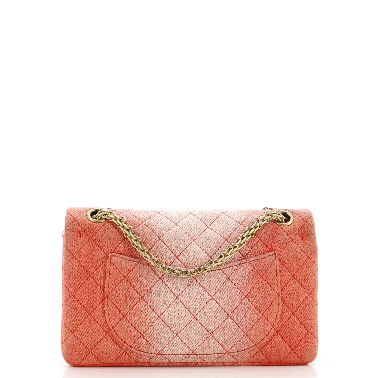 Reissue 2.55 Flap Bag Quilted Ombre Denim 225 - Deep Luxury