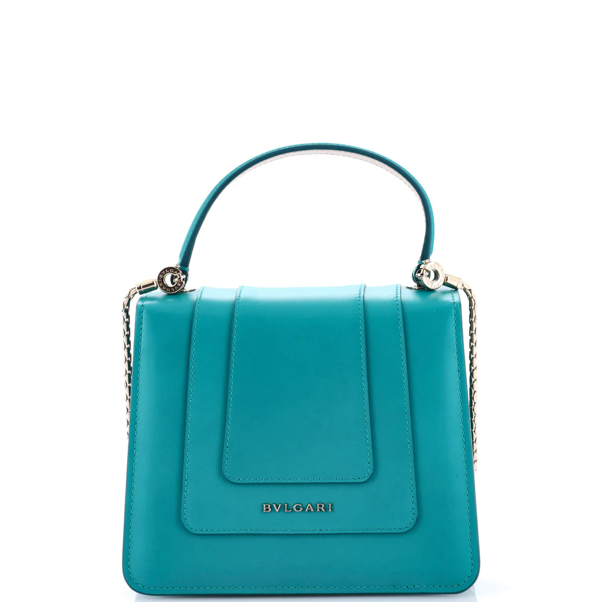 Serpenti Forever Top Handle Bag Leather Small - Deep Luxury