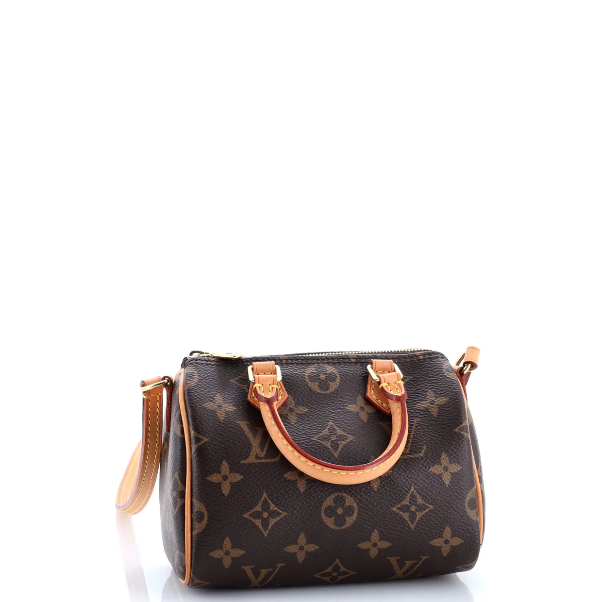 Speedy Bandouliere Bag Monogram Canvas Nano - Deep Luxury