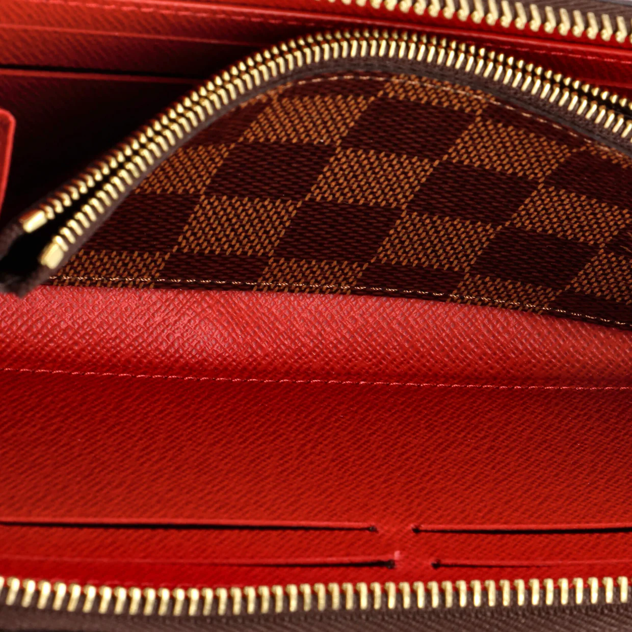 Clemence Wallet Damier - Deep Luxury