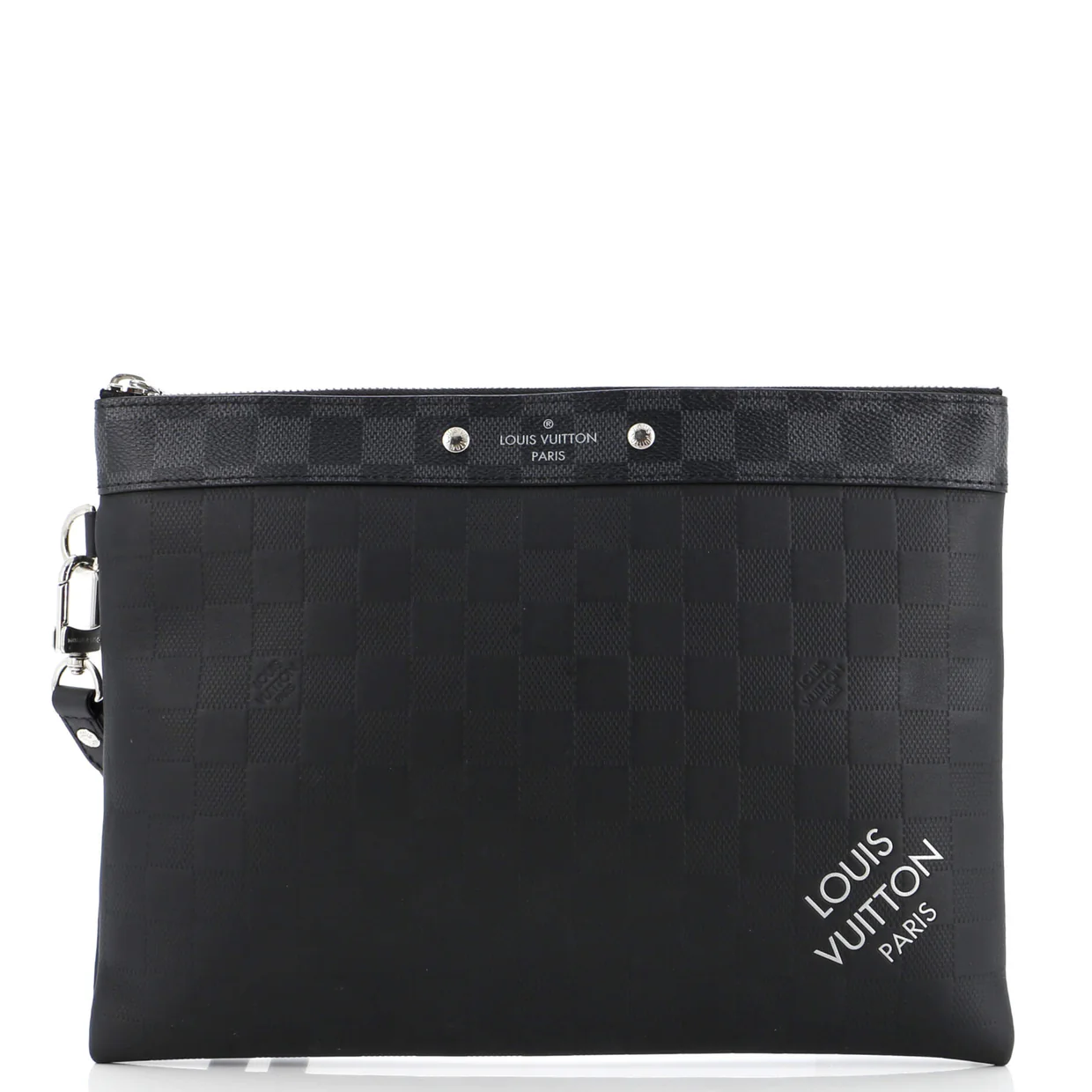 Pochette To Go Damier Infini Leather - Deep Luxury