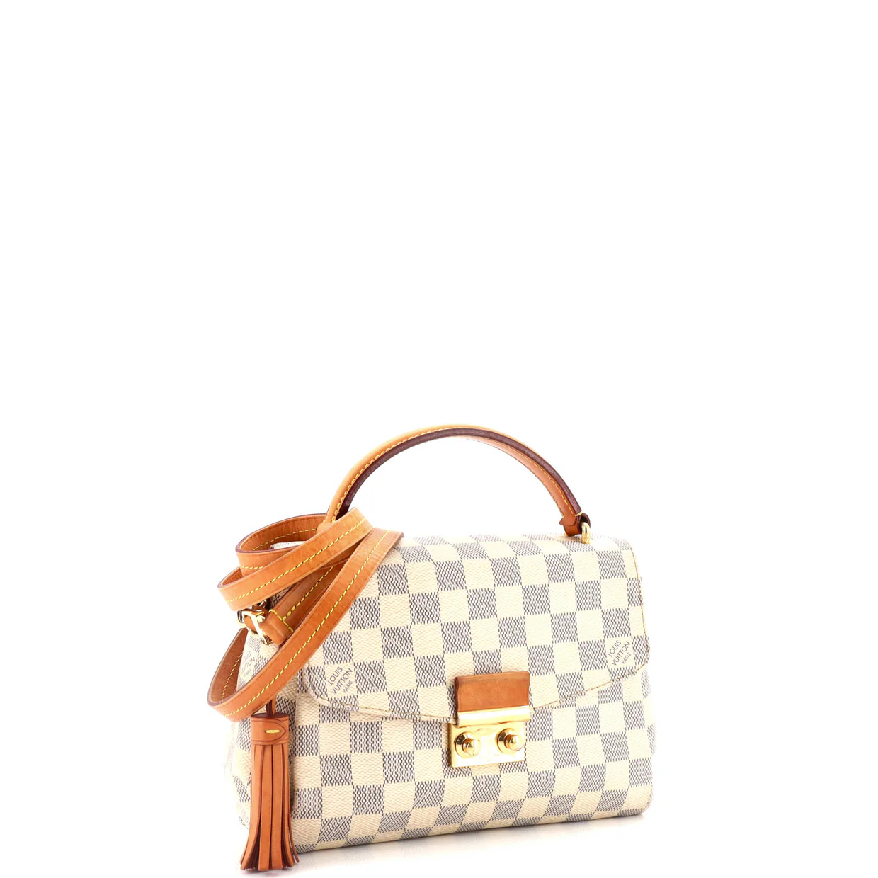 Croisette Handbag Damier - Deep Luxury