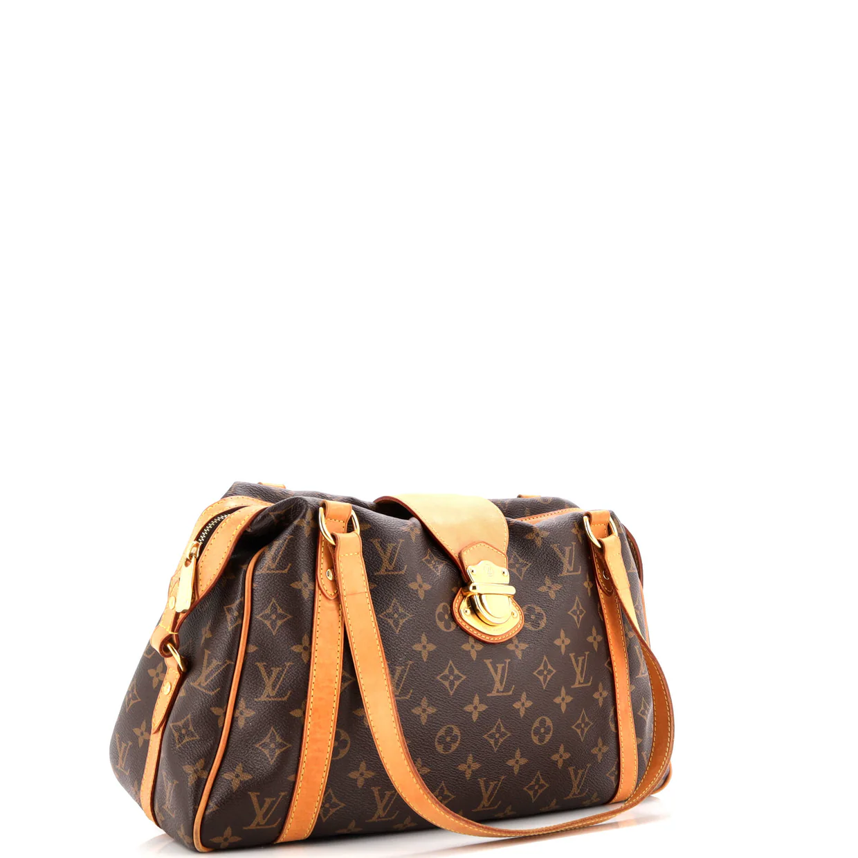 Stresa Handbag Monogram Canvas PM - Deep Luxury