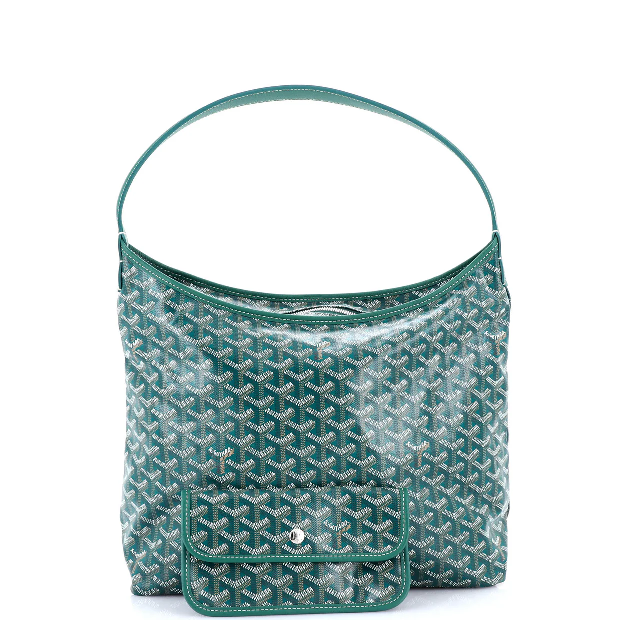 Boheme Hobo Coated Canvas - Deep Luxury