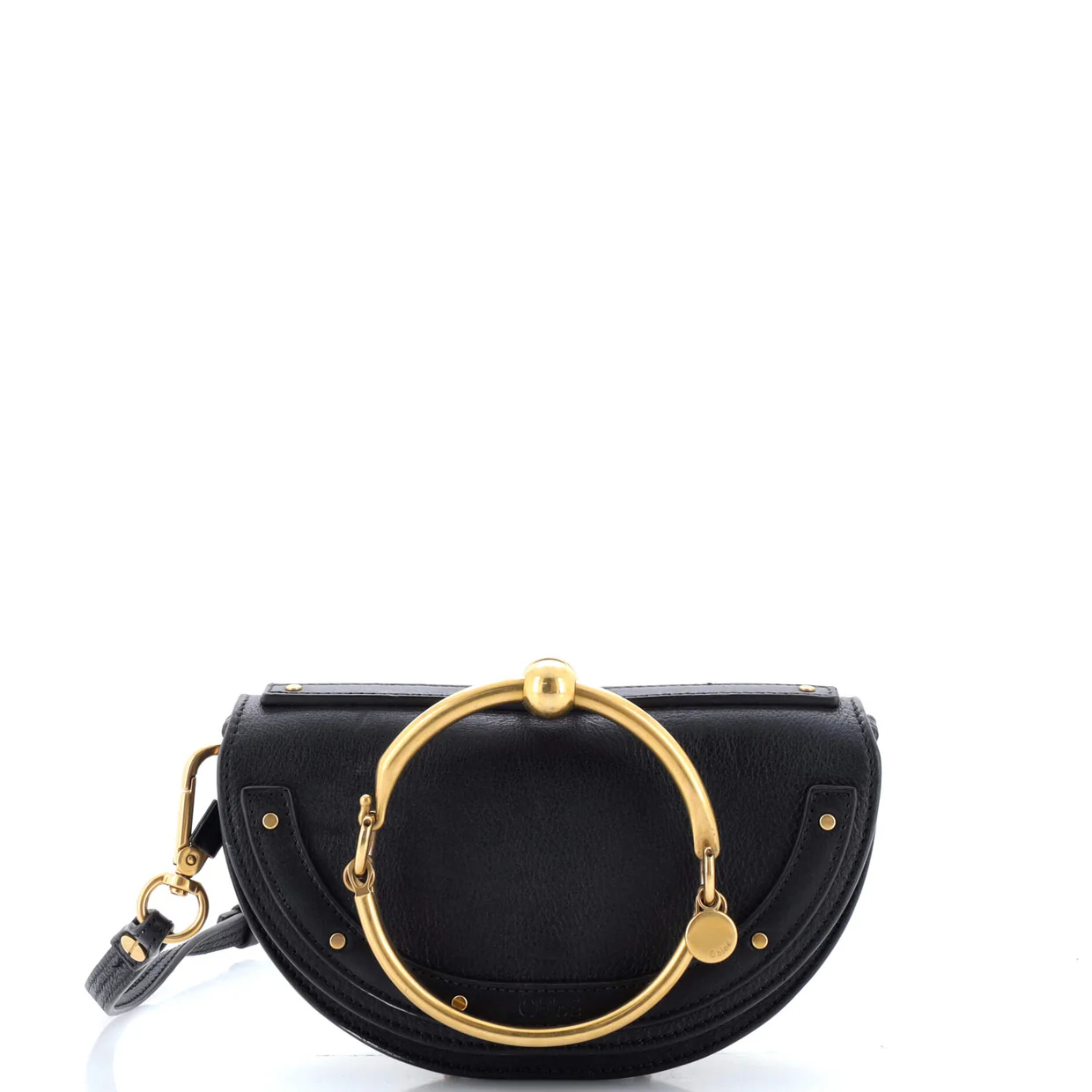 Nile Crossbody Bag Leather Mini - Deep Luxury