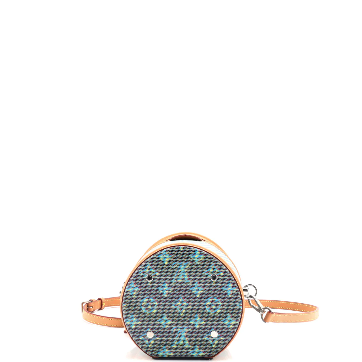 Cannes Handbag Damier Monogram LV Pop Canvas - Deep Luxury