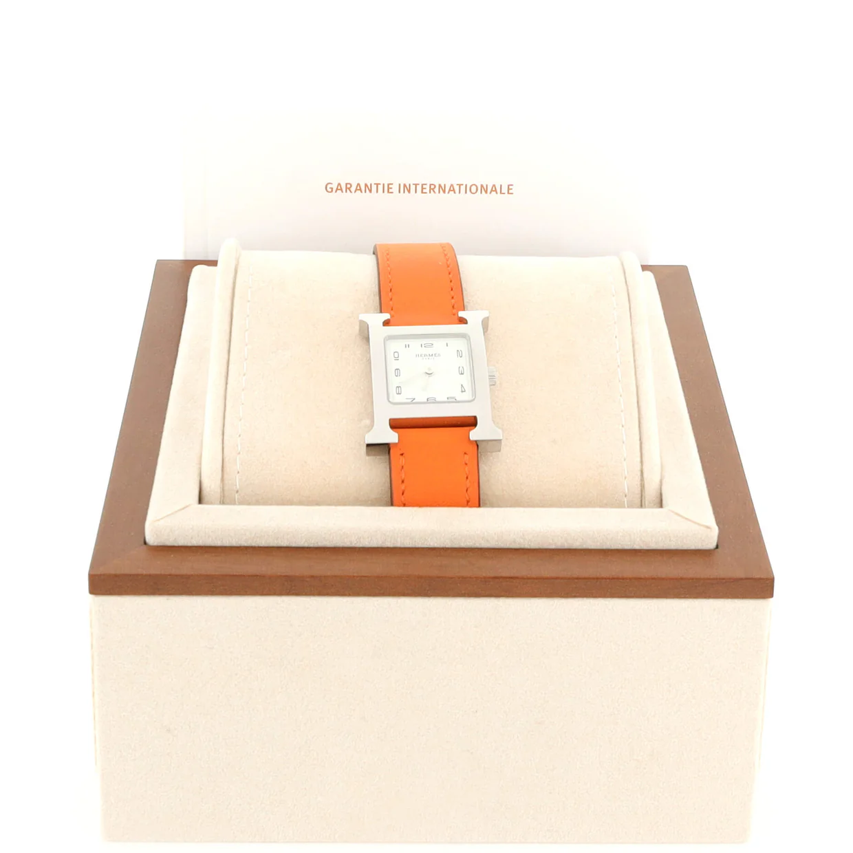 Heure H Quartz Watch Stainless Steel and Leather 21 - Deep Luxury