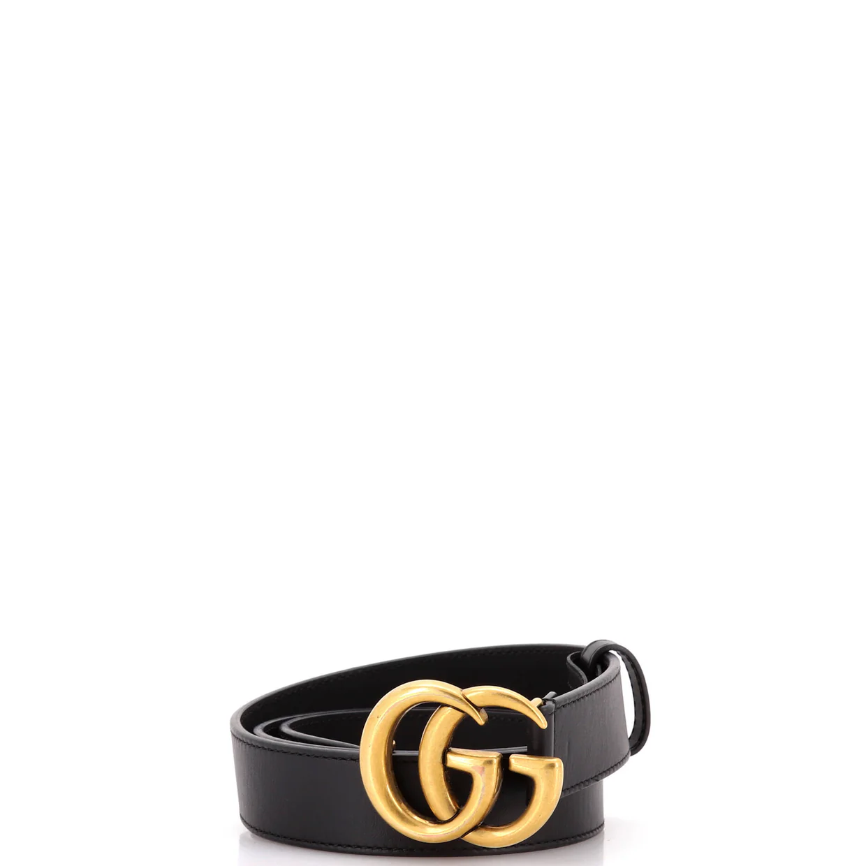 GG Marmont Belt Leather Wide - Deep Luxury