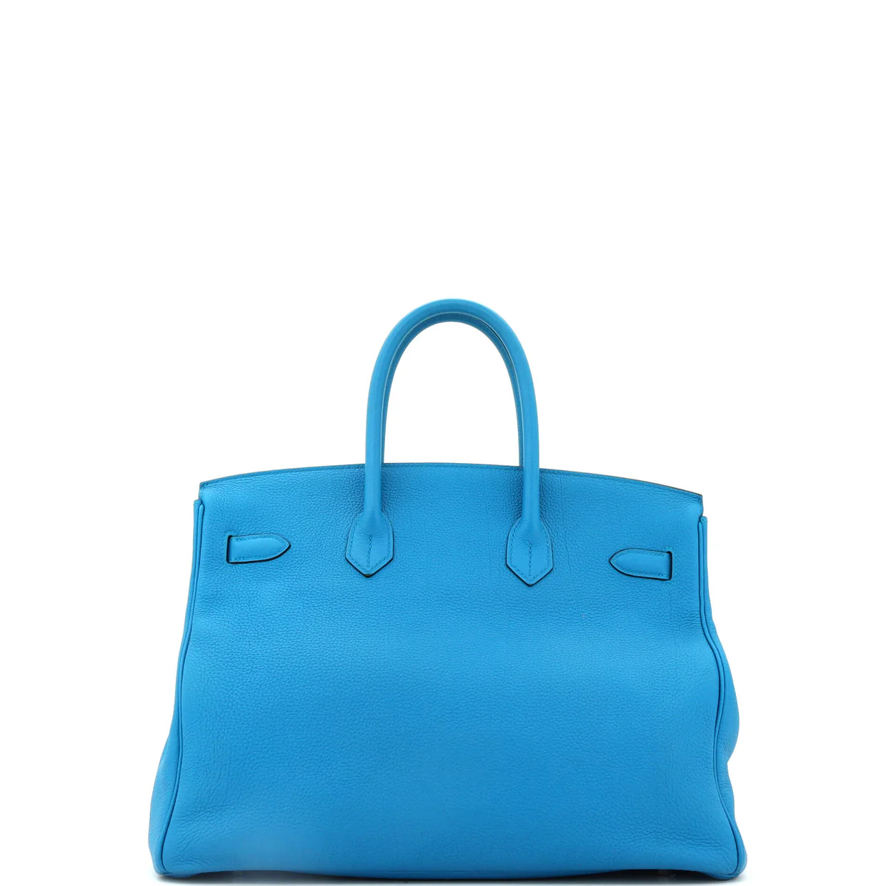 Birkin Handbag Bleu Zanzibar Togo with Palladium Hardware 35 - Deep Luxury