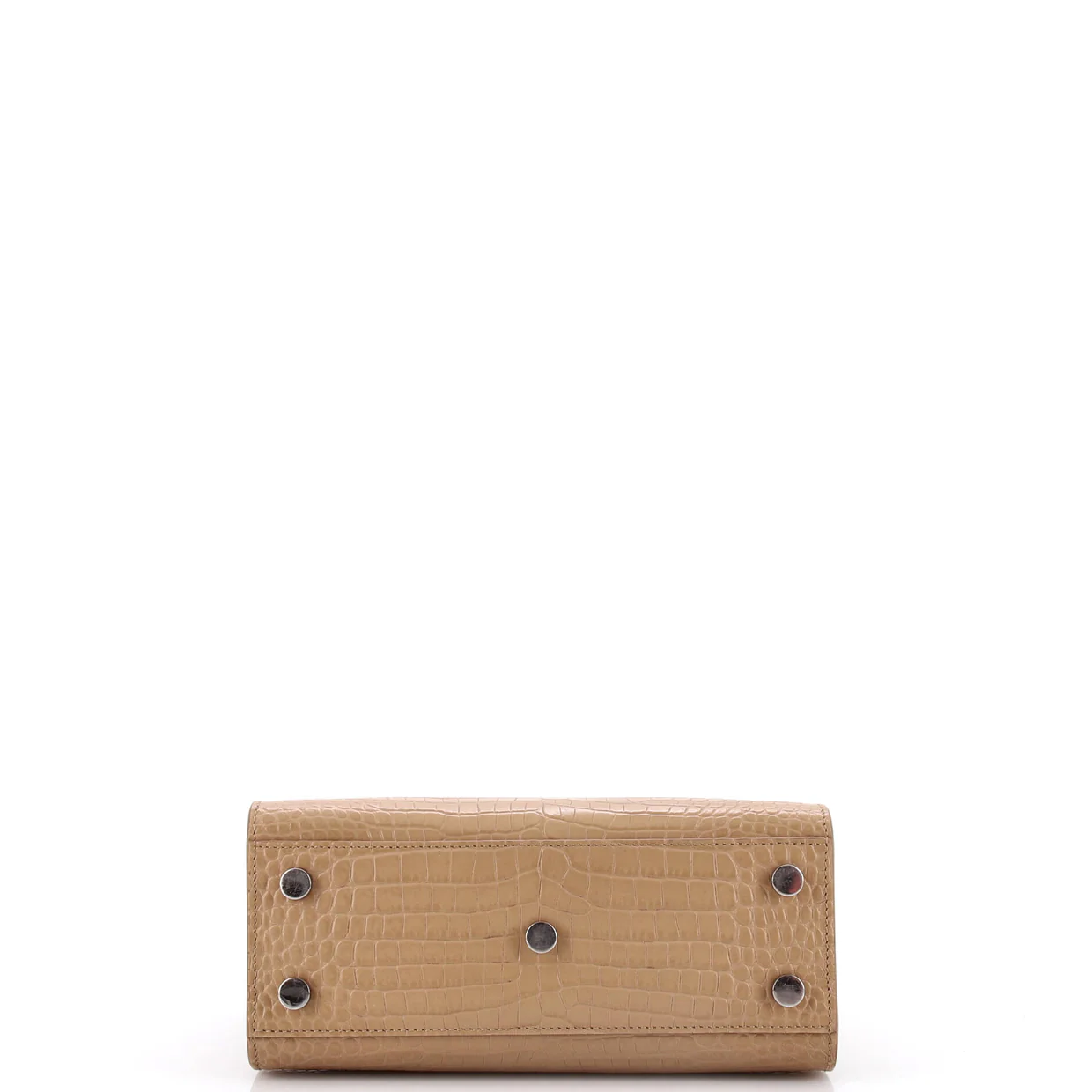 Sac de Jour NM Bag Crocodile Embossed Leather Nano - Deep Luxury