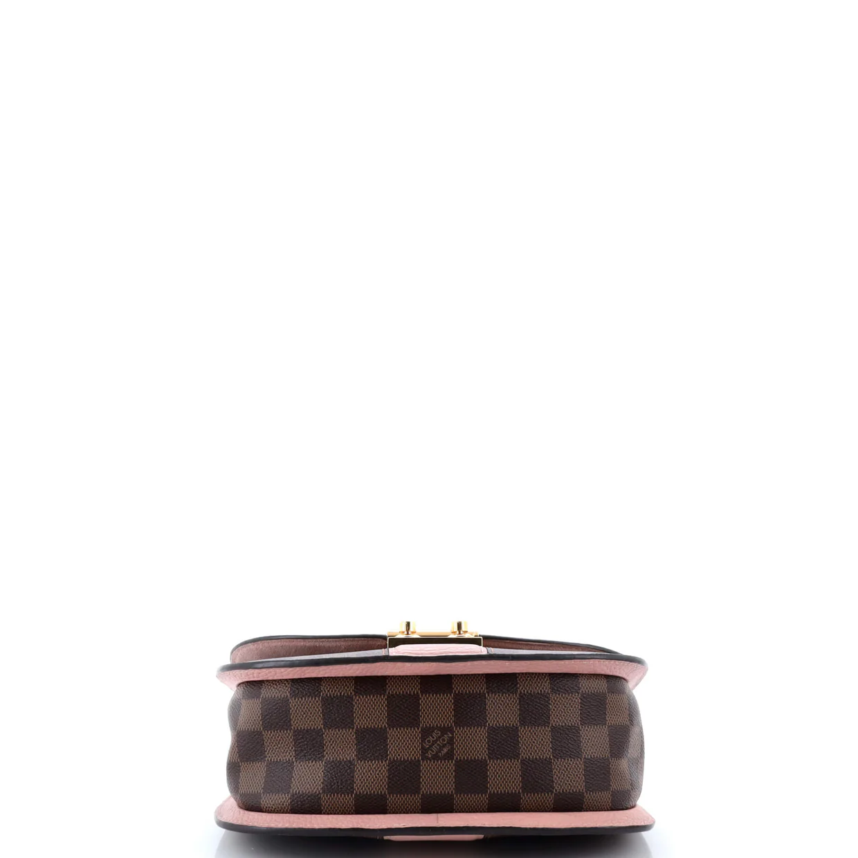 Wight Handbag Damier with Leather - Deep Luxury