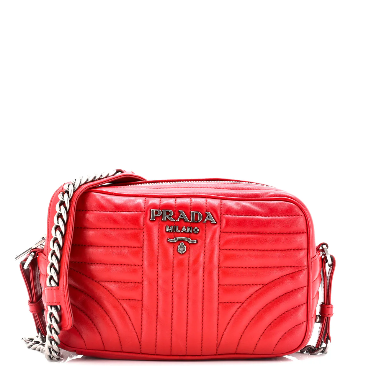 Camera Bag Diagramme Quilted Leather Small - Deep Luxury