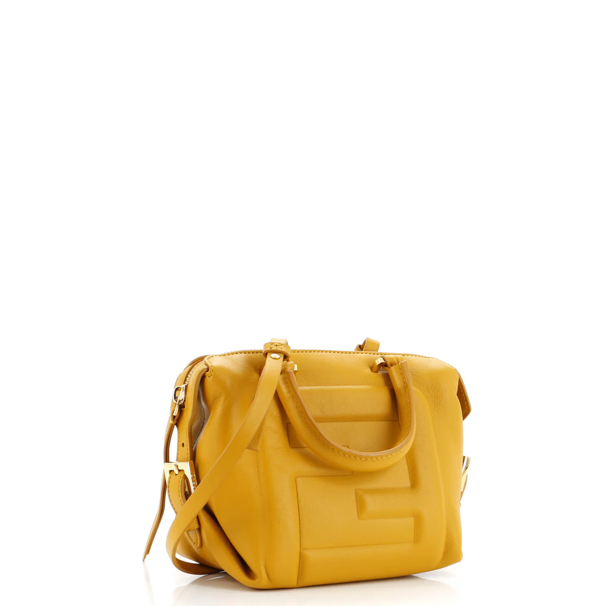 FF Cube Bag Nappa Leather Mini - Deep Luxury