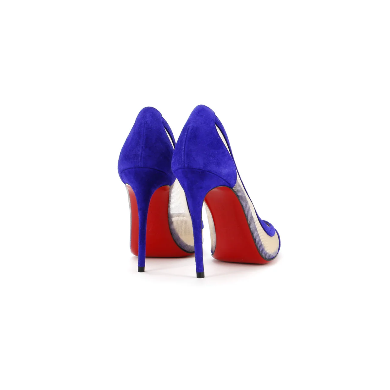 Women's Galativi Pumps Suede and Mesh 100 - Deep Luxury