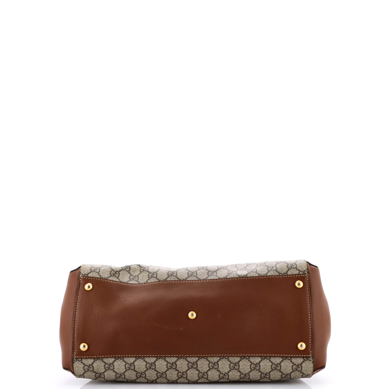 Convertible Tote GG Coated Canvas with Leather Medium - Deep Luxury