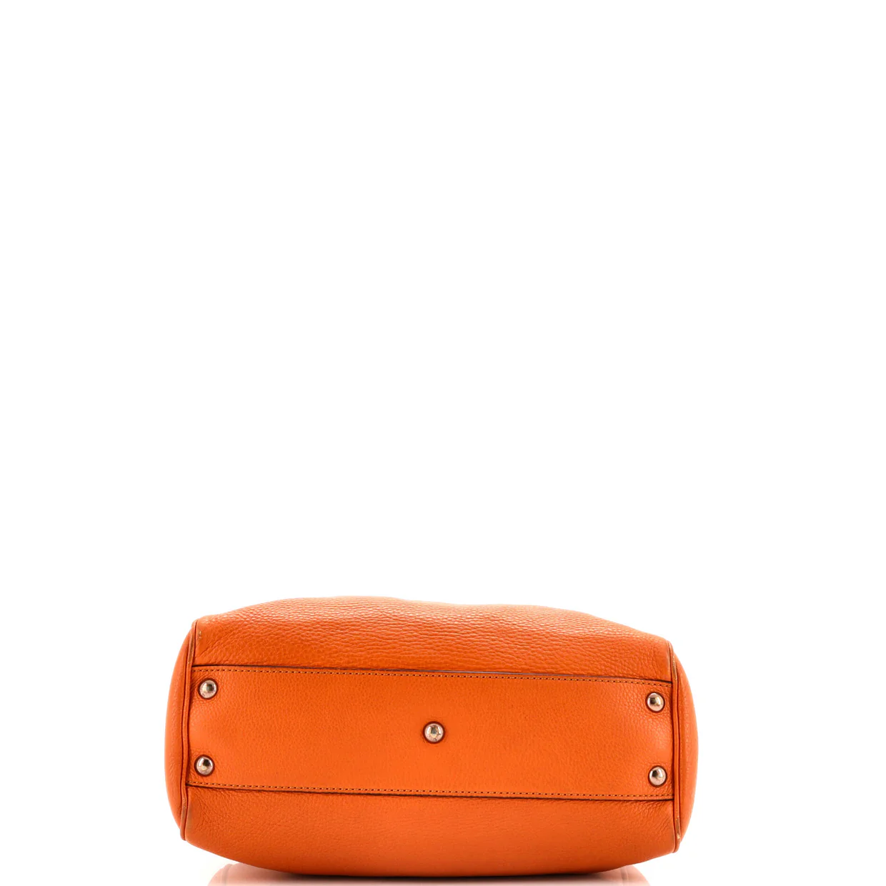 Bamboo Shopper Tote Leather Small - Deep Luxury