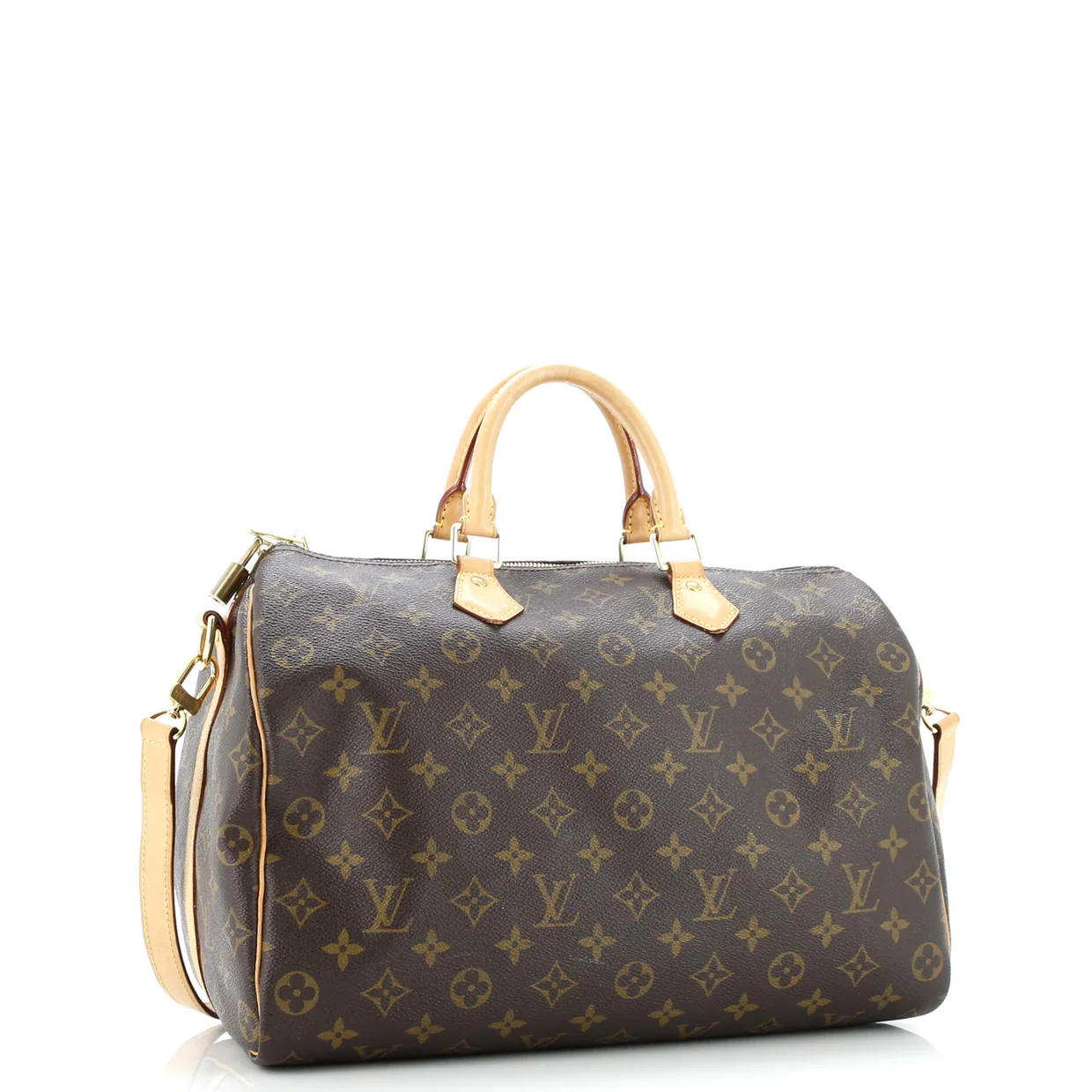 Speedy Bandouliere Bag Monogram Canvas 30 - Deep Luxury