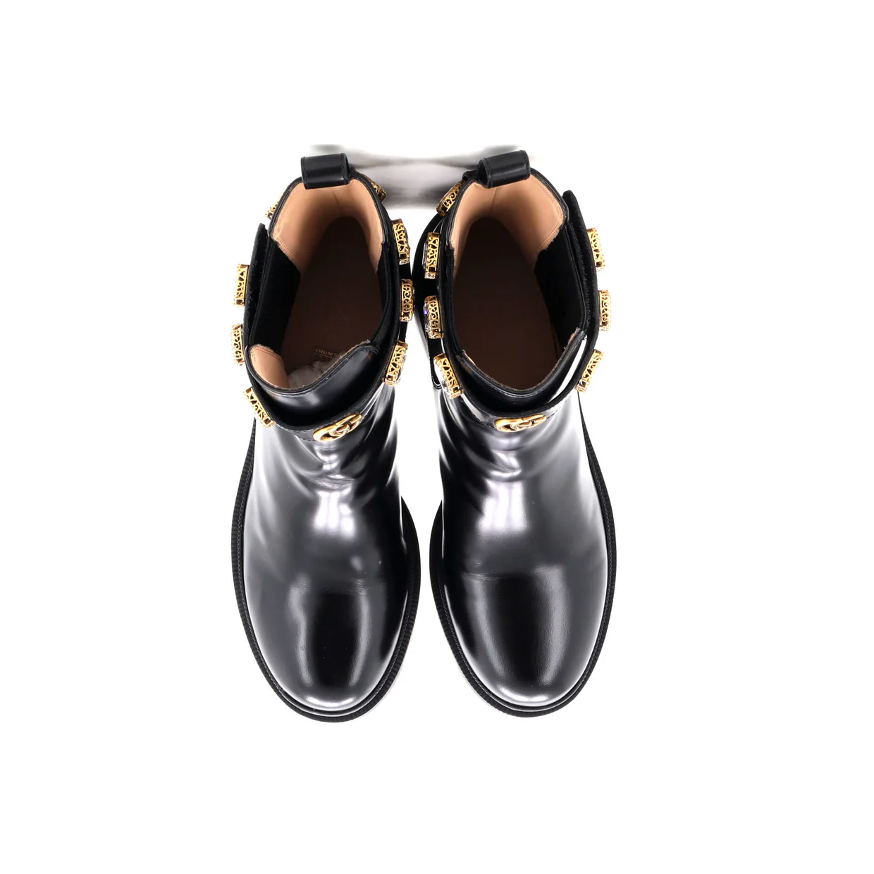 Women's Trip Boots Embellished Leather - Deep Luxury