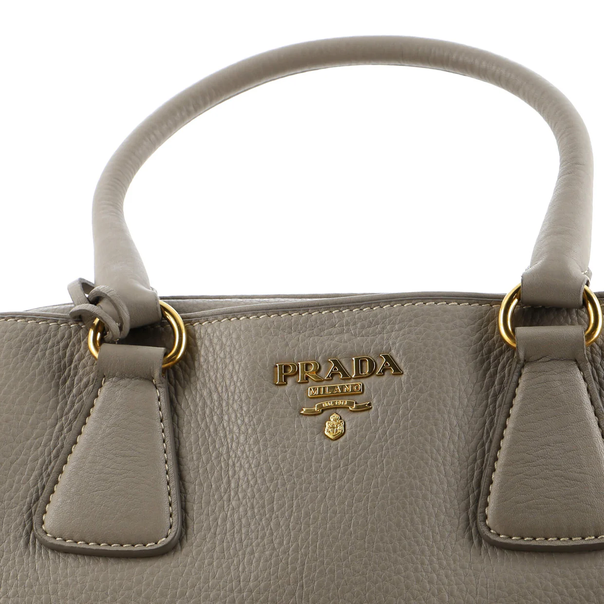 Zip Satchel Vitello Daino Medium - Deep Luxury