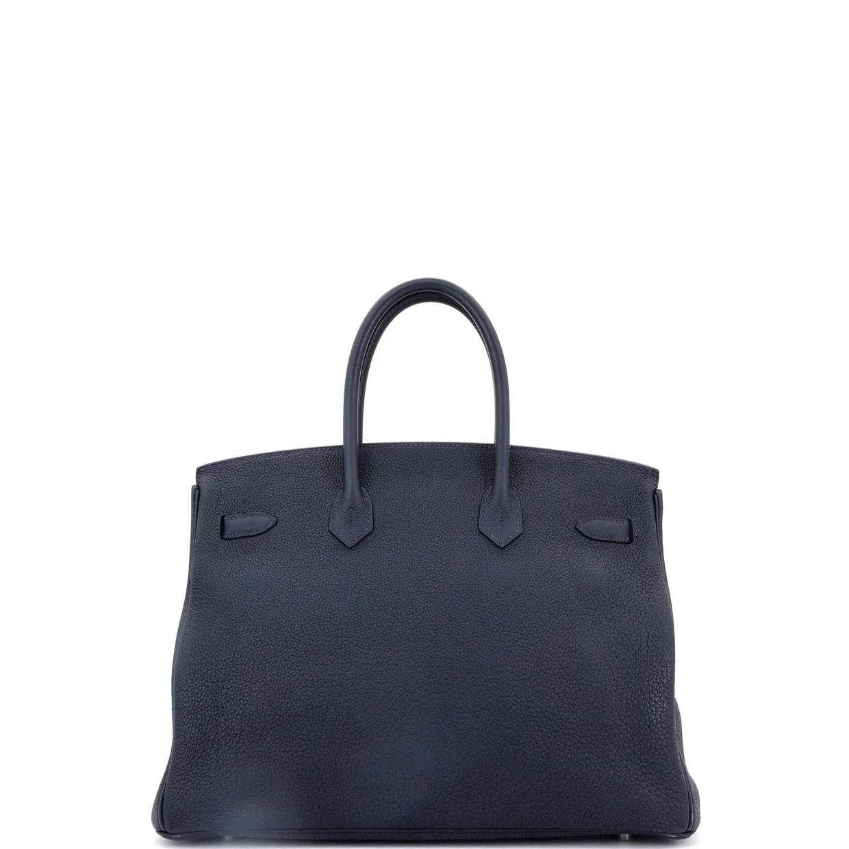 Birkin Handbag Bleu Nuit Togo with Palladium Hardware 35 - Deep Luxury