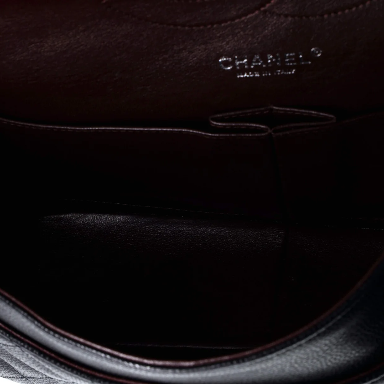 Classic Double Flap Bag Quilted Caviar Jumbo - Deep Luxury