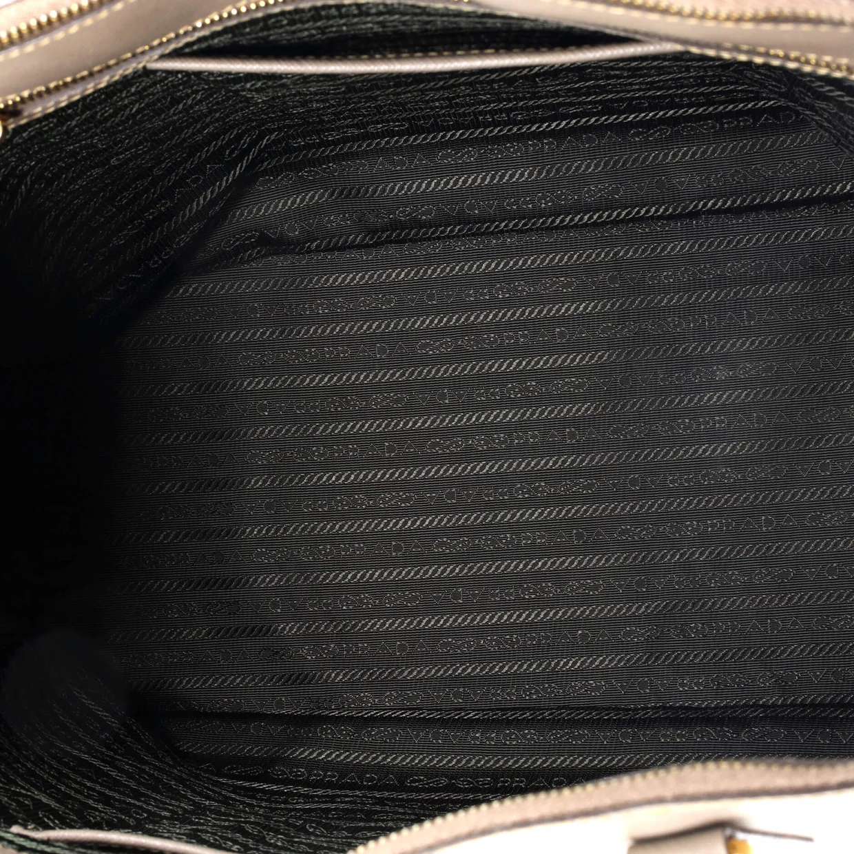 Double Zip Lux Tote Saffiano Leather XL - Deep Luxury