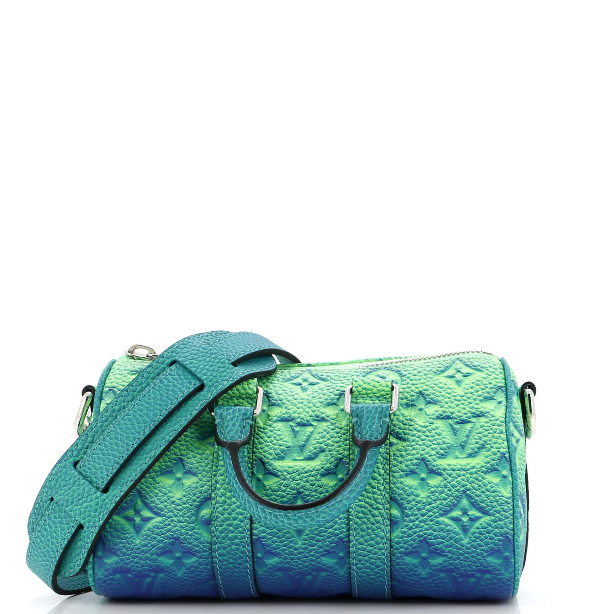 Keepall Bandouliere Bag Limited Edition Illusion Monogram Taurillon Leather XS - Deep Luxury