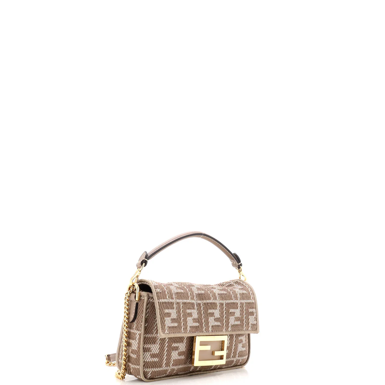 Baguette NM Bag Zucca Jacquard Denim Mini - Deep Luxury