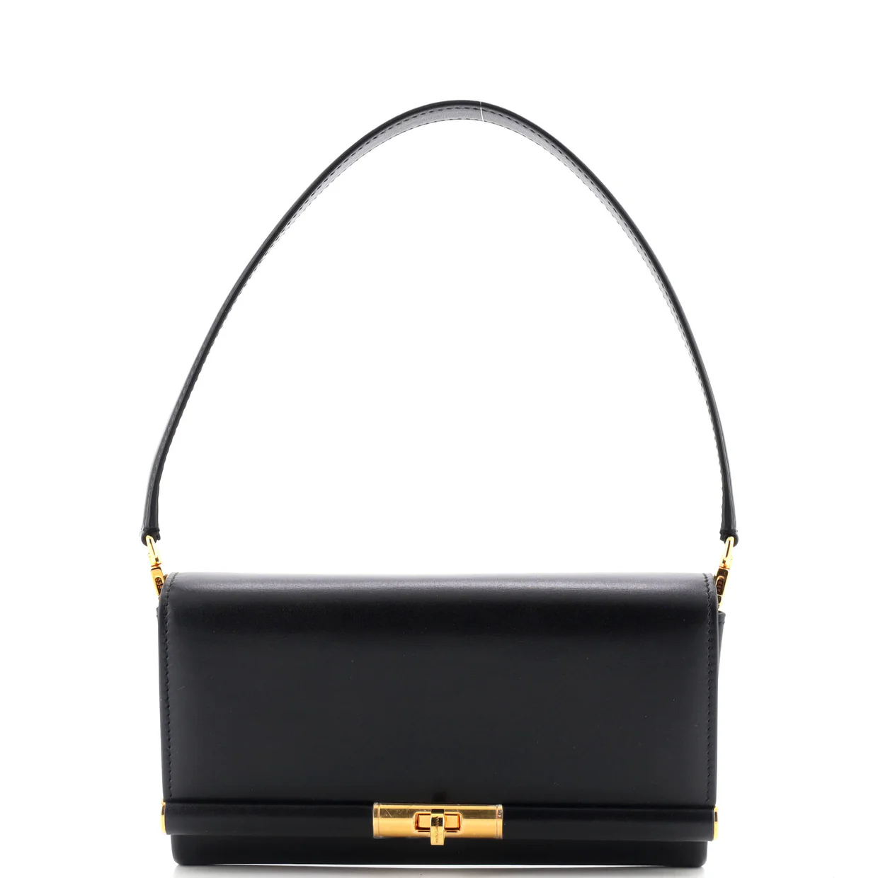 Marlene Flap Shoulder Bag Leather Mini - Deep Luxury