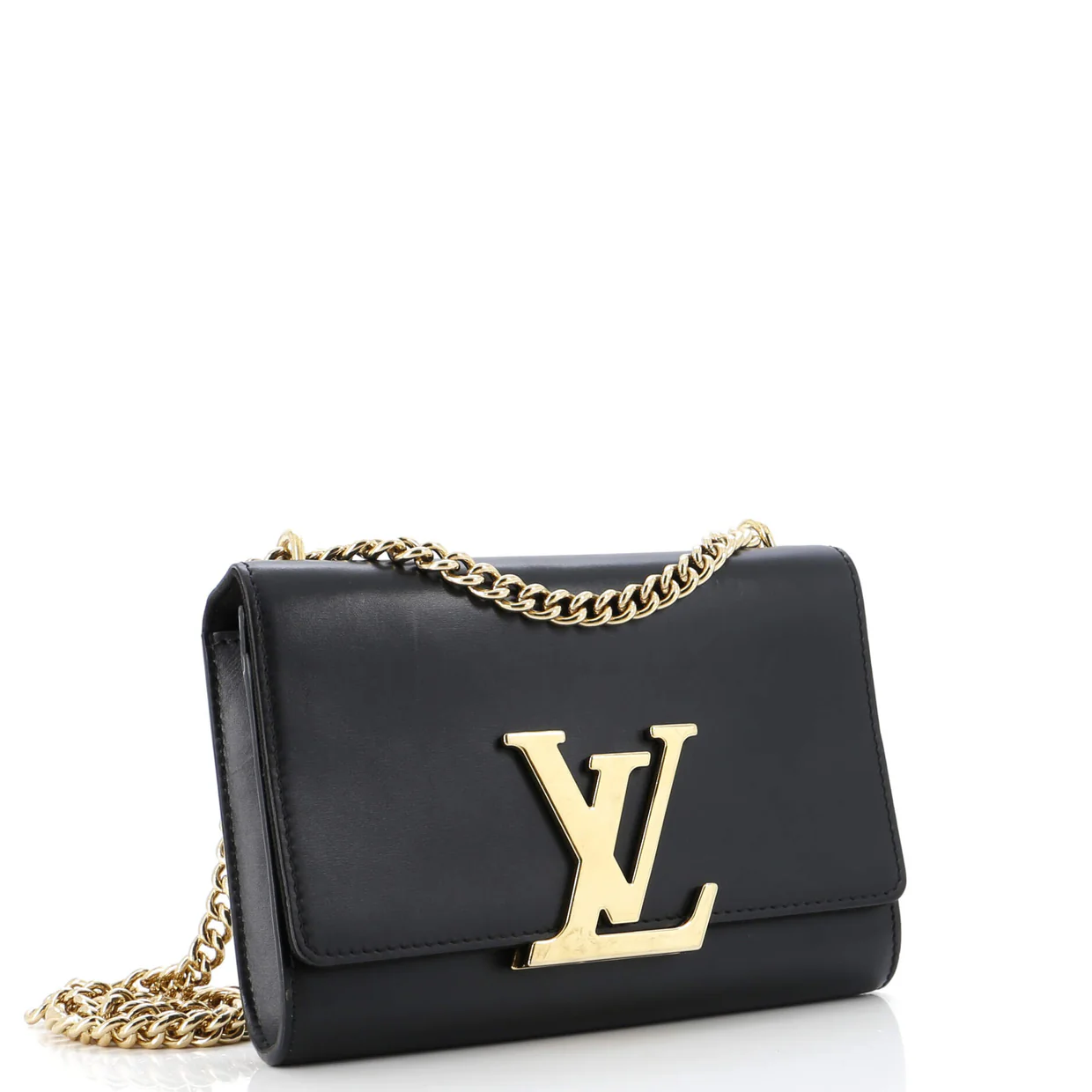 Chain Louise Clutch Leather MM - Deep Luxury