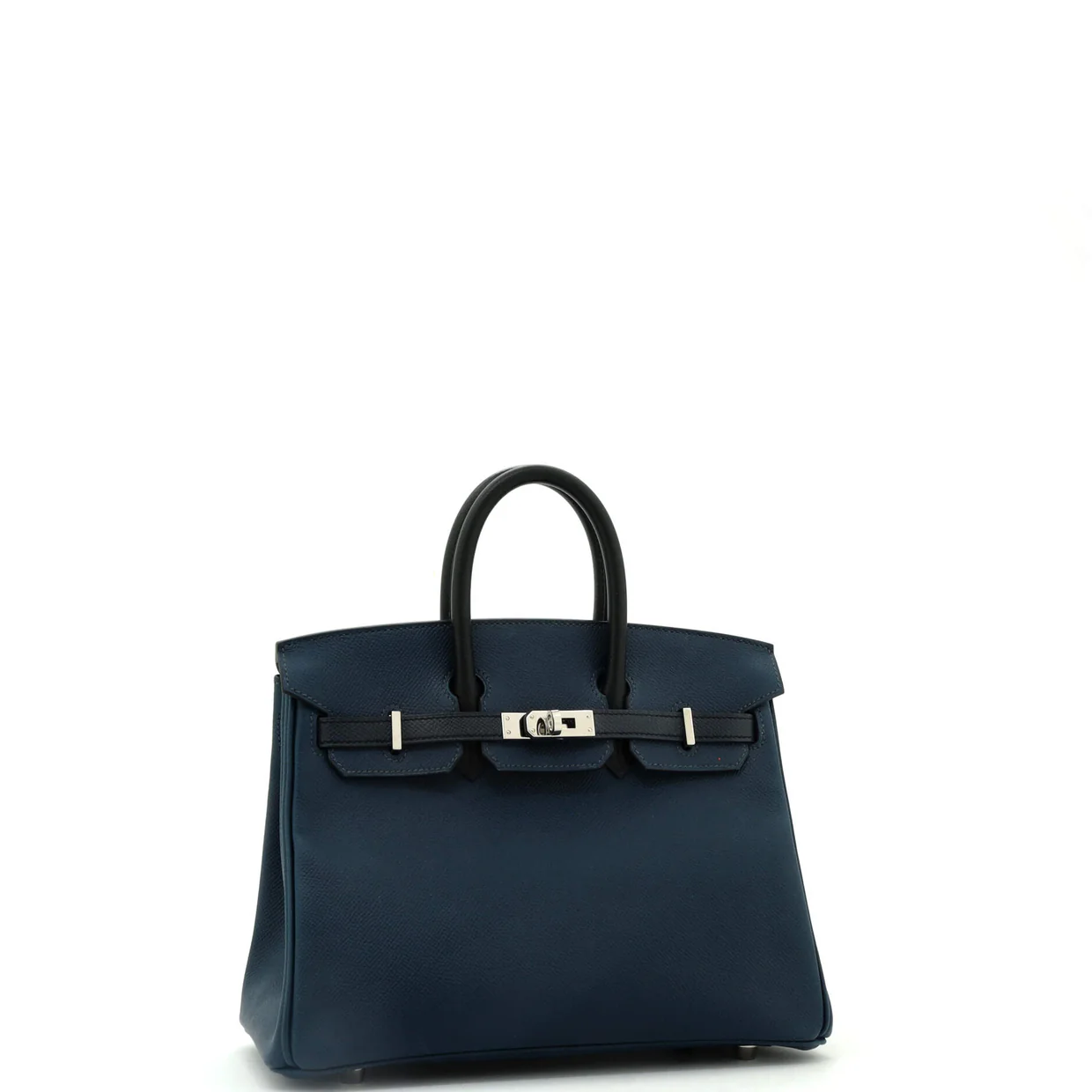 Birkin Handbag Tricolor Epsom with Palladium Hardware 25 - Deep Luxury