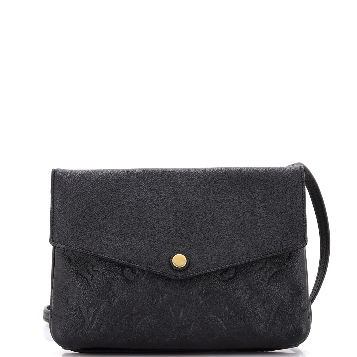 Twice Handbag Monogram Empreinte Leather - Deep Luxury