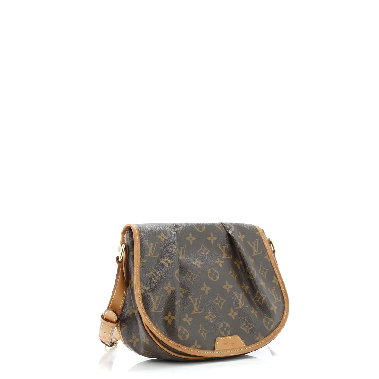 Menilmontant Handbag Monogram Canvas PM - Deep Luxury