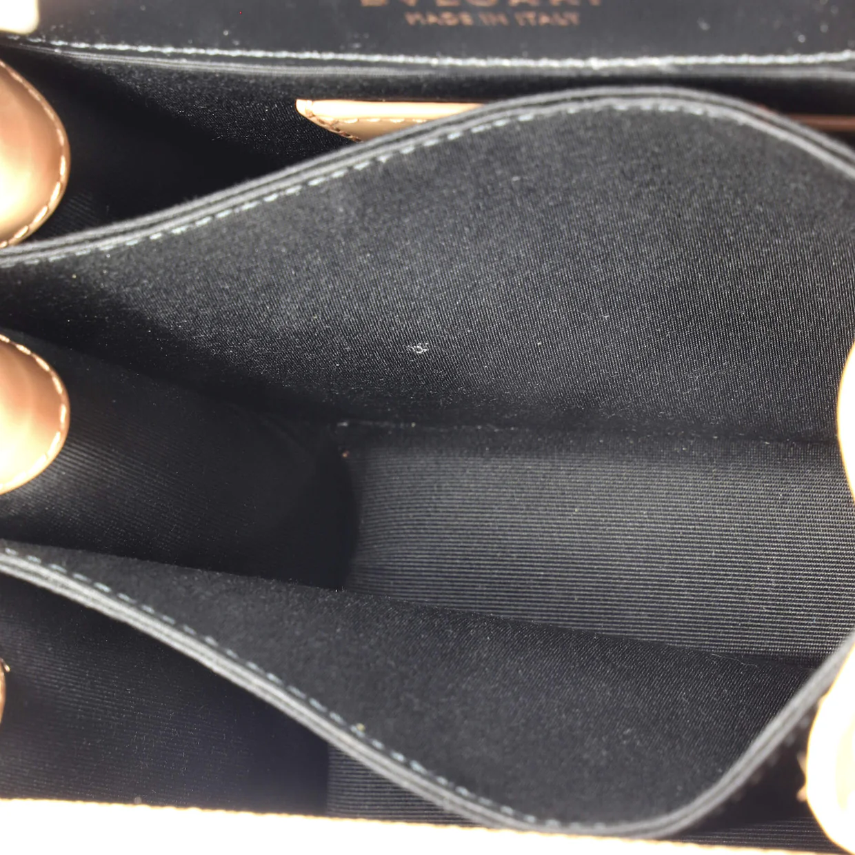 Serpenti Top Handle Bag Patent Small - Deep Luxury