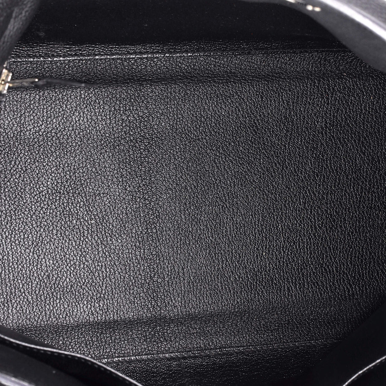 Kelly Handbag Noir Clemence with Palladium Hardware 35 - Deep Luxury