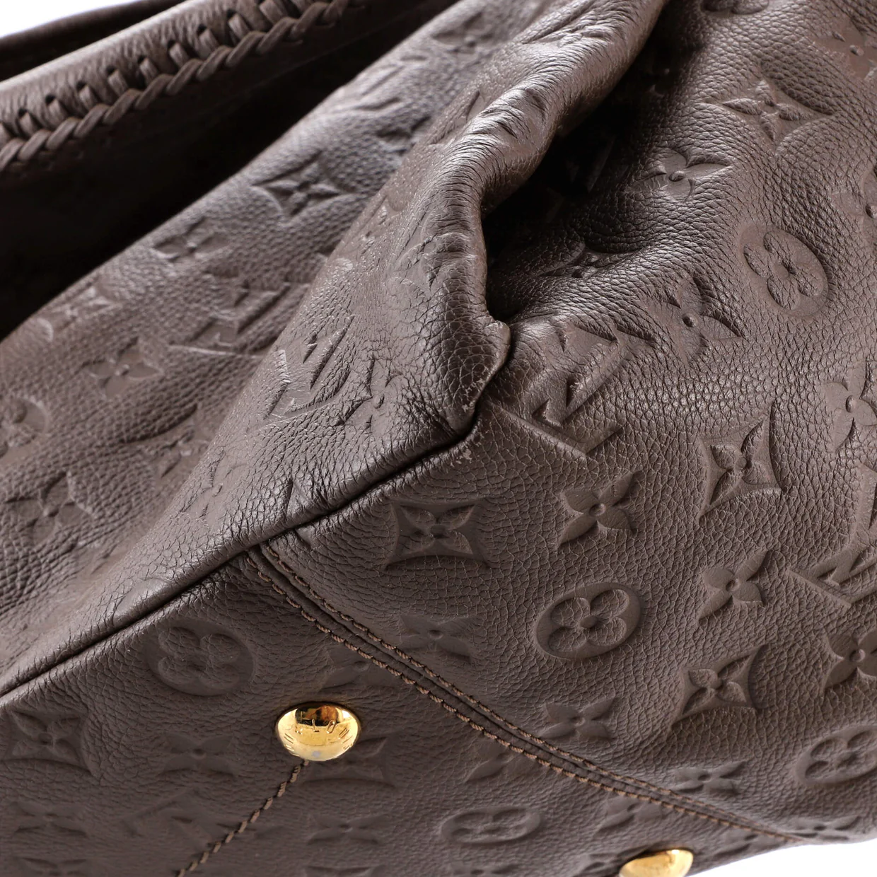 Artsy Handbag Monogram Empreinte Leather MM - Deep Luxury