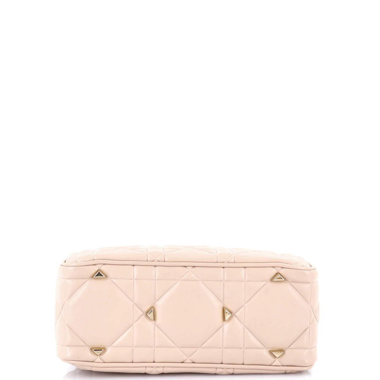 Lady 95.22 Bag Cannage Embossed Leather Small - Deep Luxury