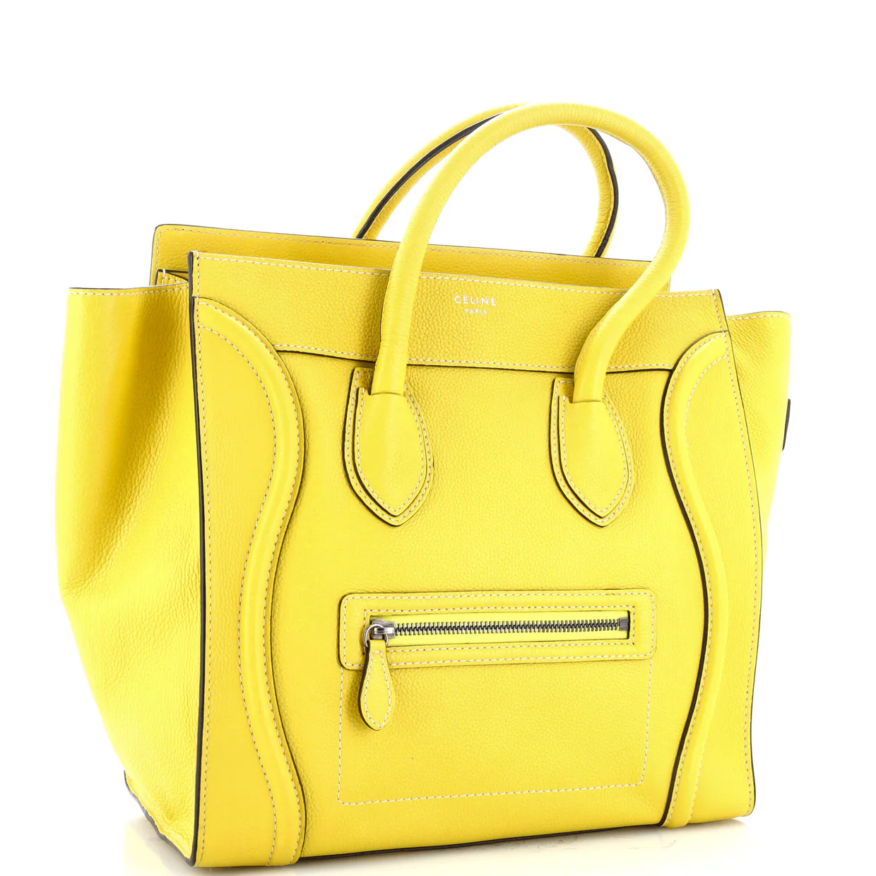 Luggage Bag Grainy Leather Mini - Deep Luxury