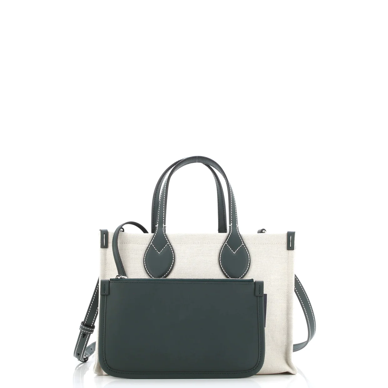 Logo Shopper Tote Printed Canvas Small - Deep Luxury