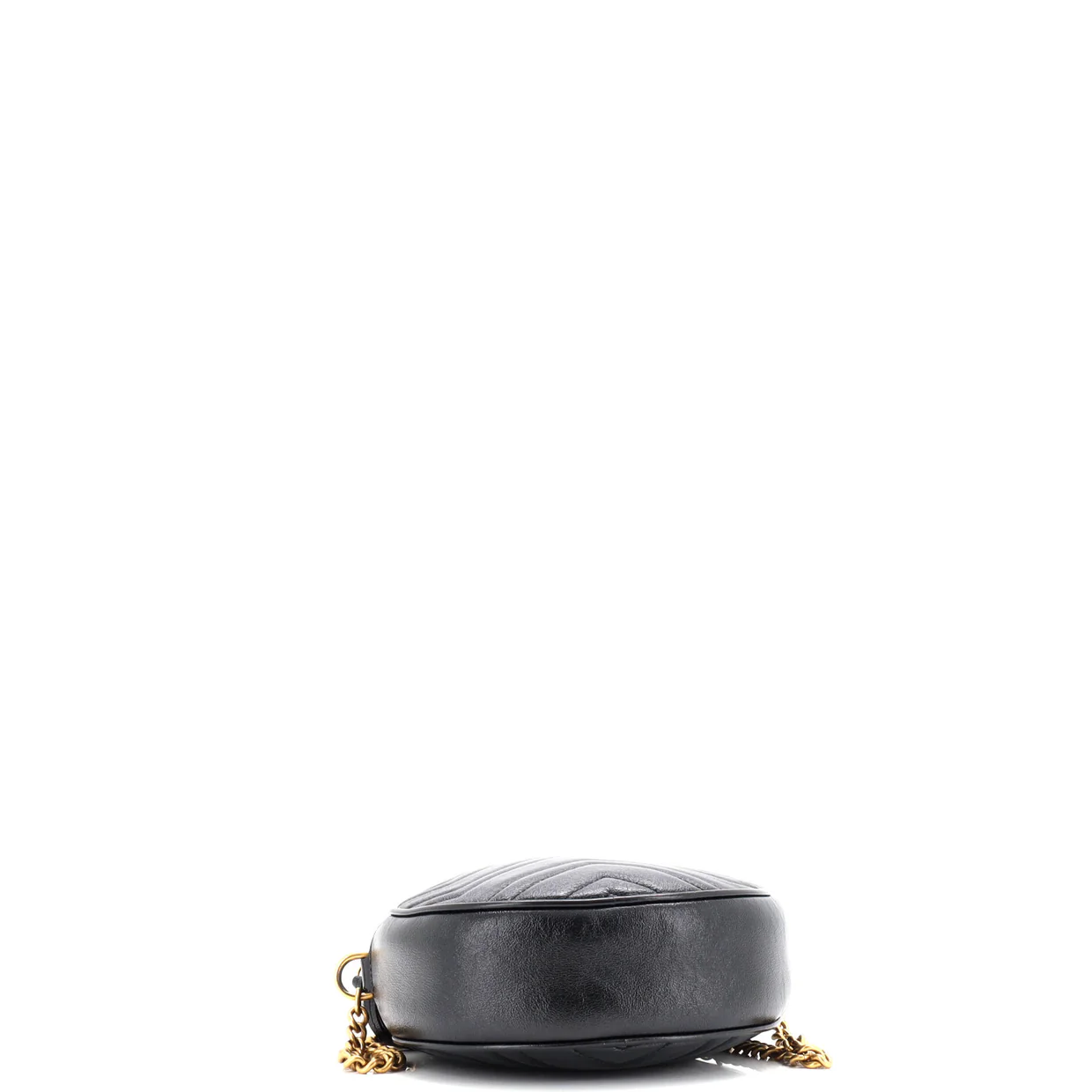 GG Marmont Round Shoulder Bag Matelasse Leather Mini - Deep Luxury